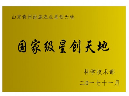 国 家 级星创天地